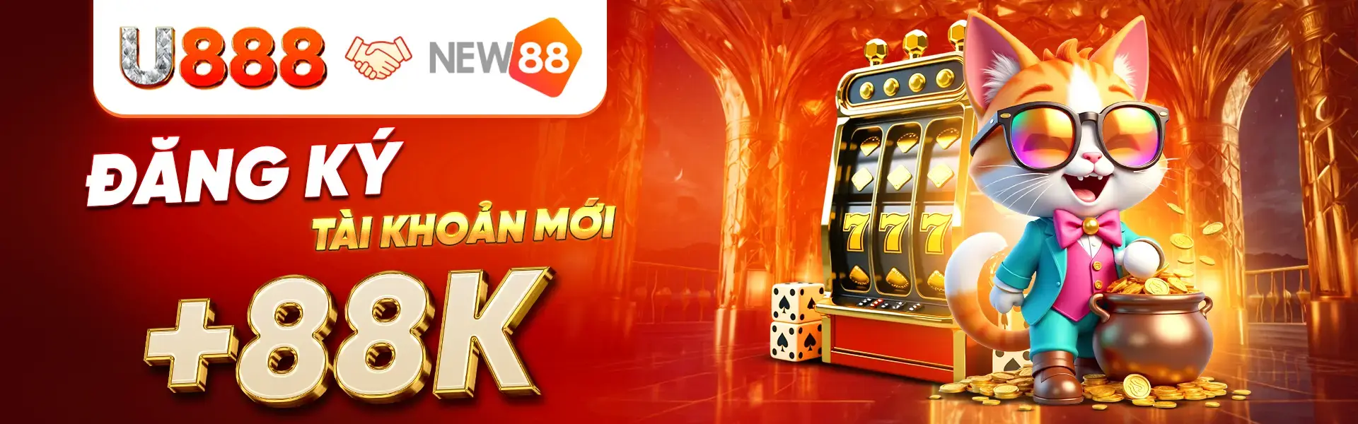 U888 đăng ký tặng 88K